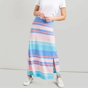 Joules Marion Multi Stripe Skirt‎ Size 8